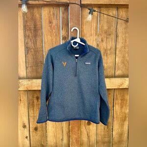 Patagonia Blue Quarter Zip Sweater
